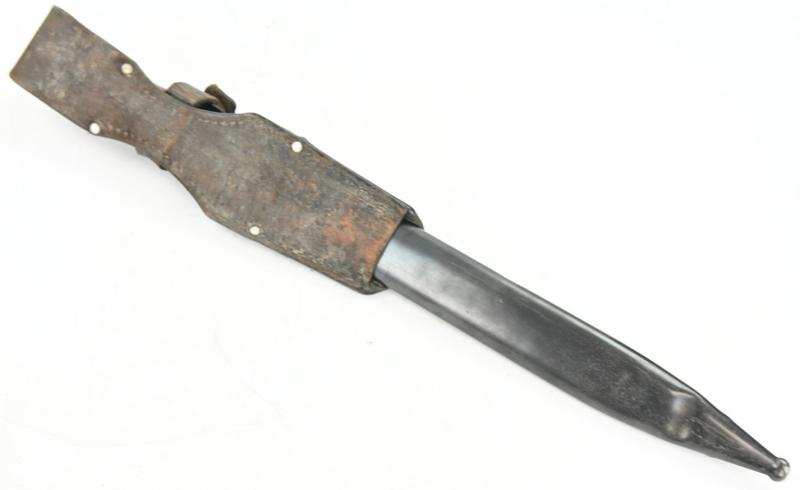 German WH K98 Mauser Bayonet with Frog