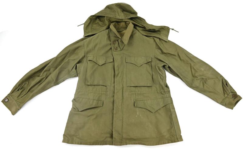 US WW2 M-1943 M43 Combat Jacket with Hood