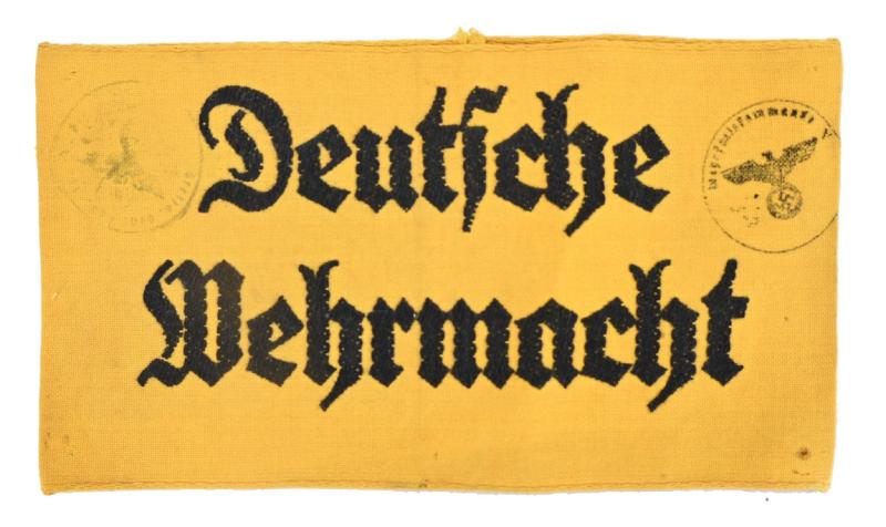 German Wehrmacht Armband