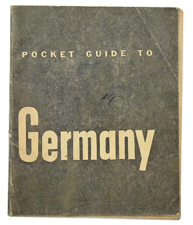 US WW2 Pocketguide to Germany