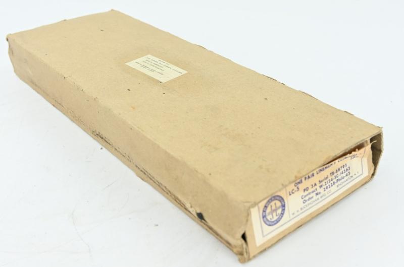 US WW2 Signal Corps LC-5 Lineman's Climbers in Case