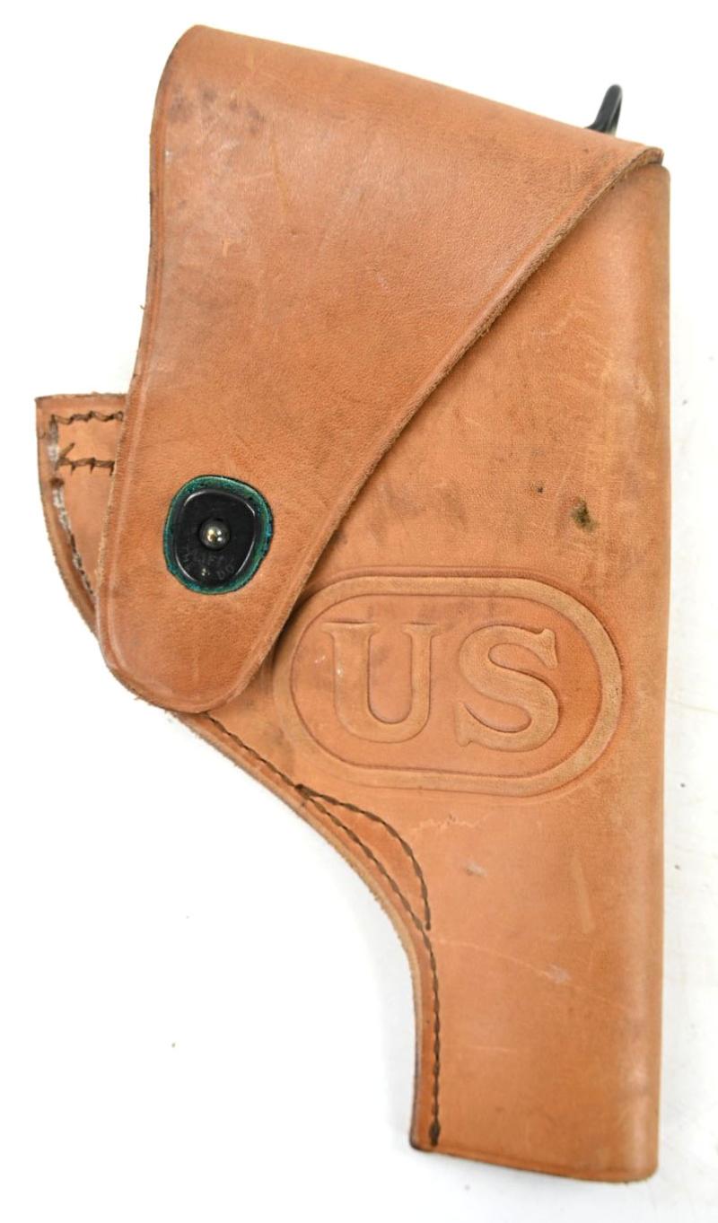 US WW2 1943 Craighead Holster .38 Victory Model Revolver