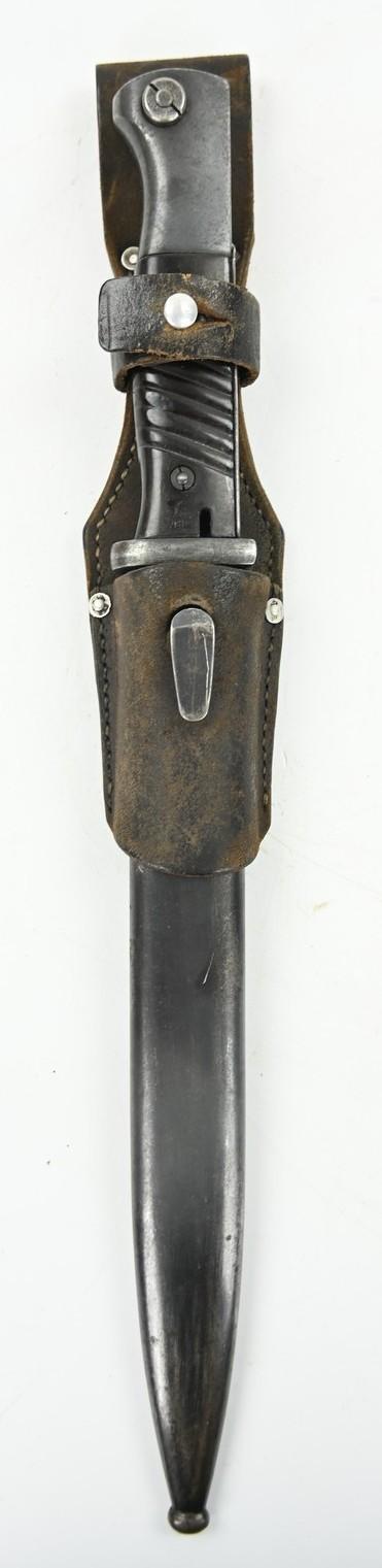 German WH K98 Mauser Bayonet with Frog 'Carl Eickhorn'