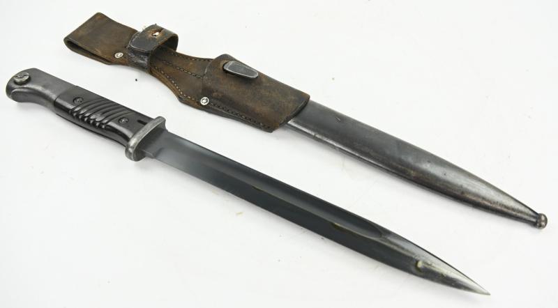 German WH K98 Mauser Bayonet with Frog 'Carl Eickhorn'
