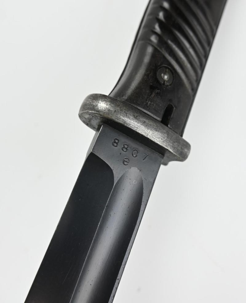 German WH K98 Mauser Bayonet with Frog 'Carl Eickhorn'