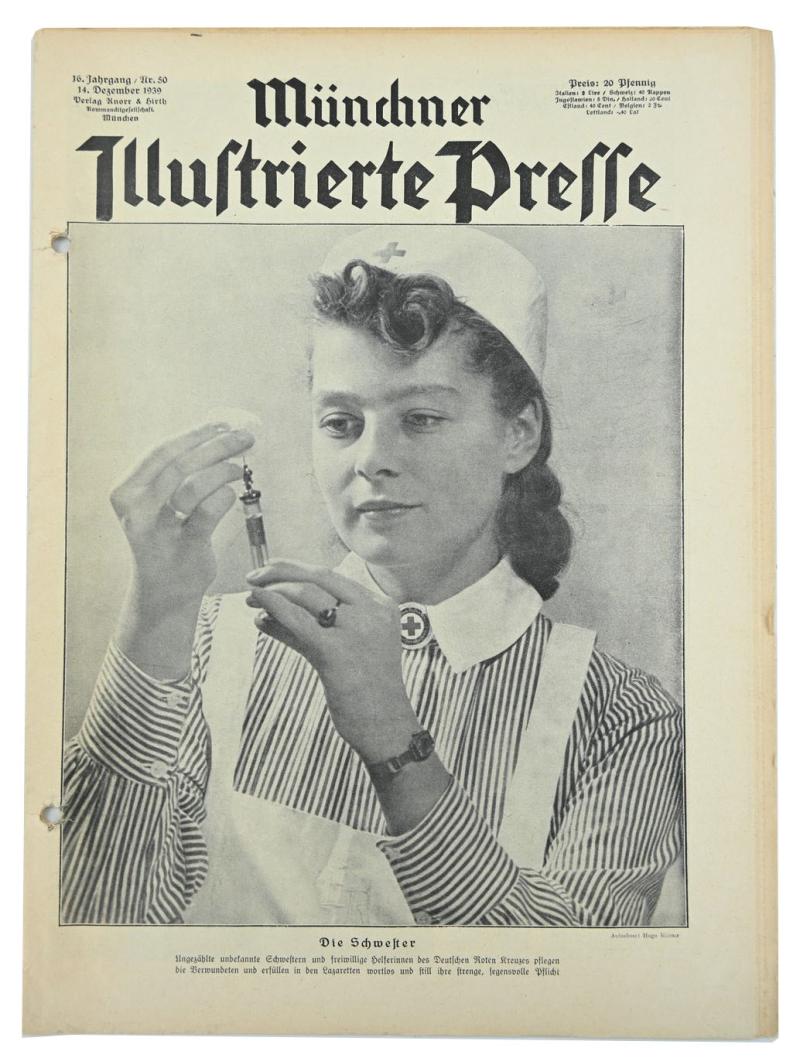 German Third Reich Magazine Muncher Illustrierte Presse 14 December 1939