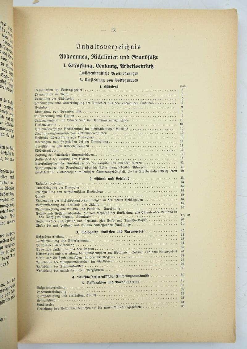 German Reichsführer-SS Intern Book 'Human Imprisonment'