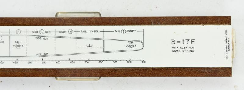 USAAF WW2 B-17 F Load Adjuster Computer
