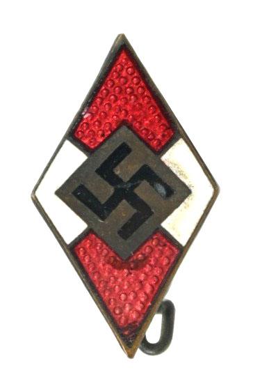 German Hitler Youth Cap Badge