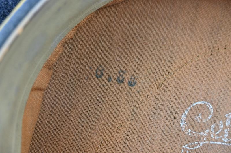 German LW EM/NCO Visor Cap 'Flgz.Schule Kiliansdorf'