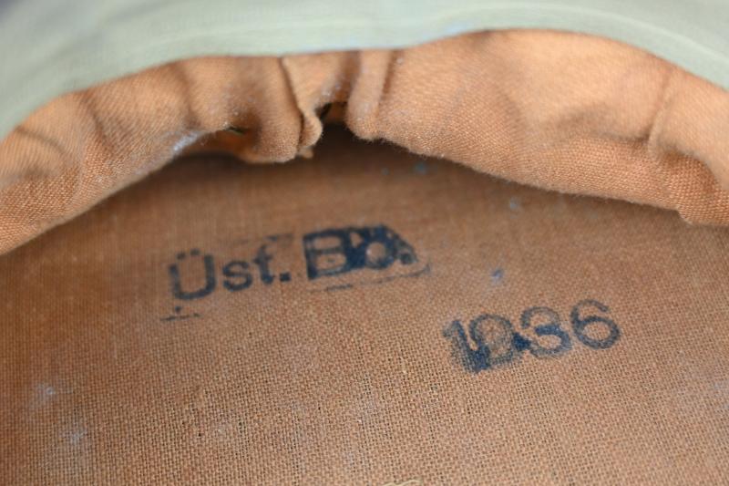 German LW EM/NCO Visor Cap 'Flgz.Schule Kiliansdorf'