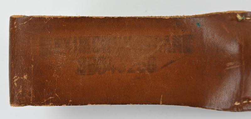 US WW2 Named Cattaraugus Q225 Fighting Knife '4th ENGINEER SPECIAL BRIGADE'