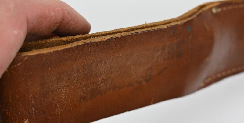 US WW2 Named Cattaraugus Q225 Fighting Knife '4th ENGINEER SPECIAL BRIGADE'