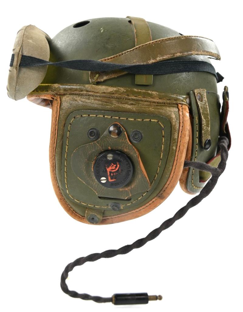 US WW2 Rawlings Tanker Helmet Complete