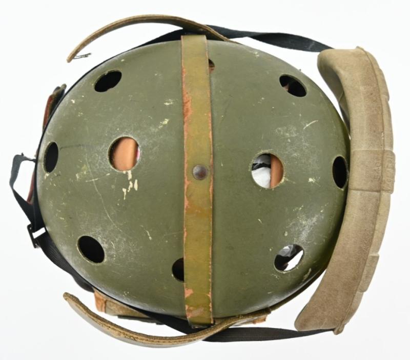 US WW2 Rawlings Tanker Helmet Complete