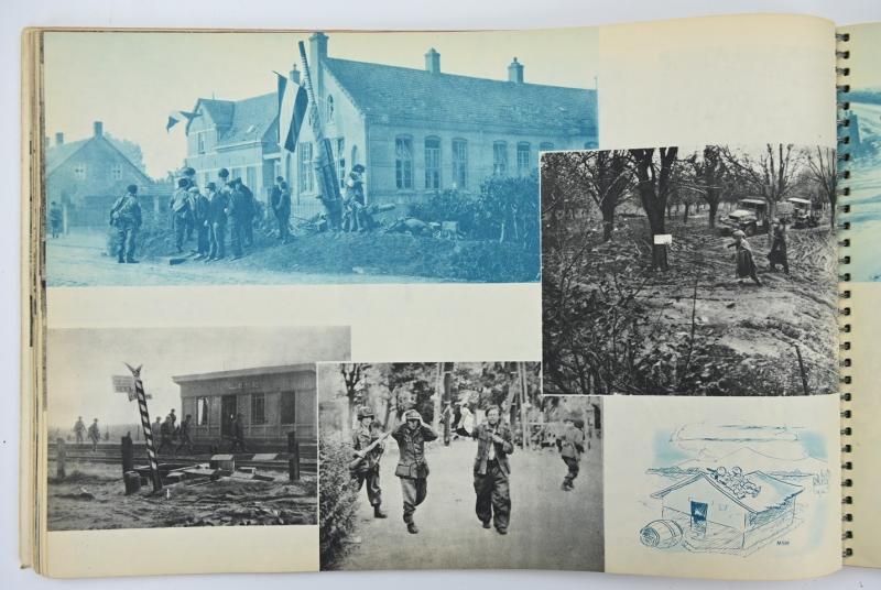 US WW2 101st Airborne Division/ 506th Parachute Infantry Regiment Scrapbook 'Epic'.