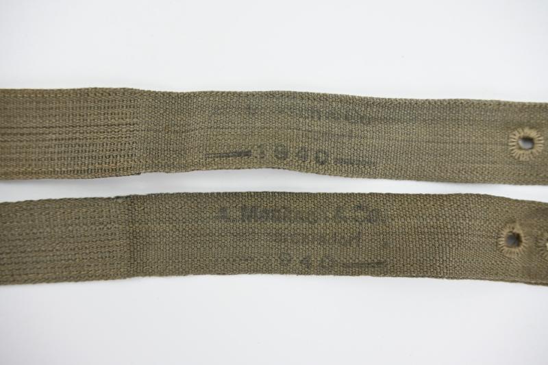 German WH M36 Tunic Straps 1940