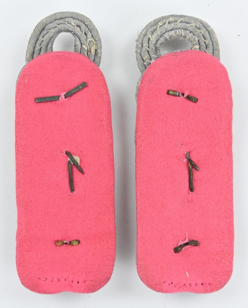 German WH Panzerjager Officer Insignia Set