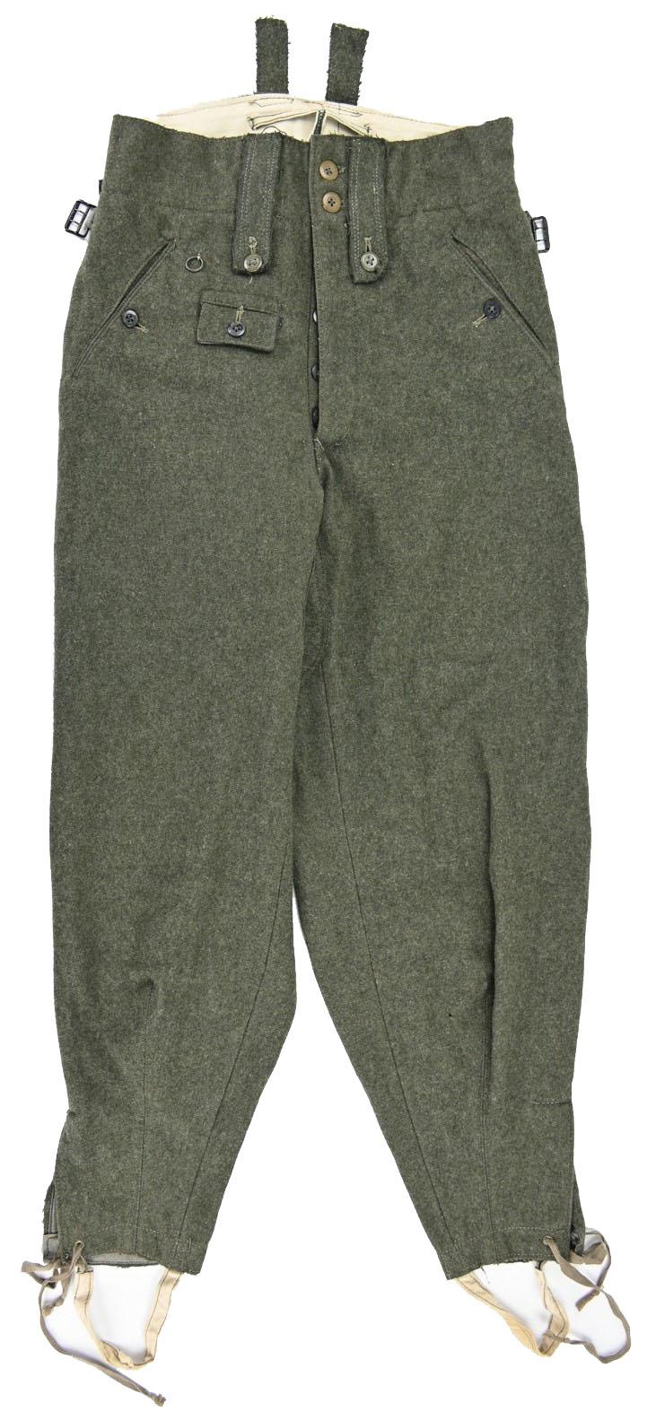 German WH/SS M43  EM Combat Trousers