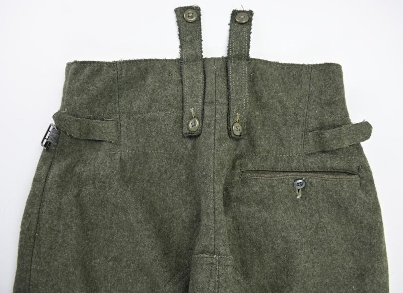German WH/SS M43  EM Combat Trousers