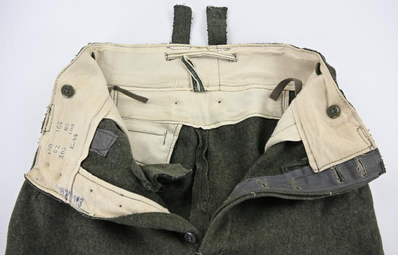 German WH/SS M43  EM Combat Trousers