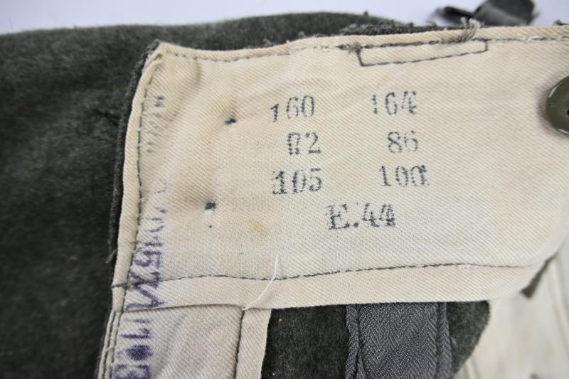 German WH/SS M43  EM Combat Trousers