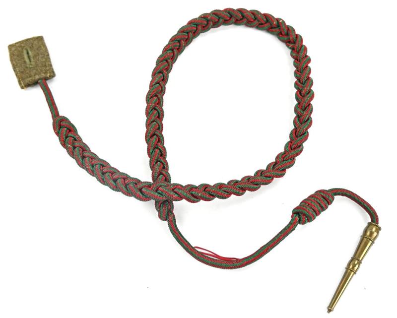 US WW2 French Fourragere Lanyard