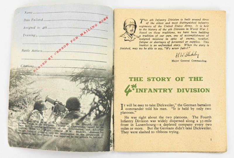 US WW2 'Famous Fourth' Booklet