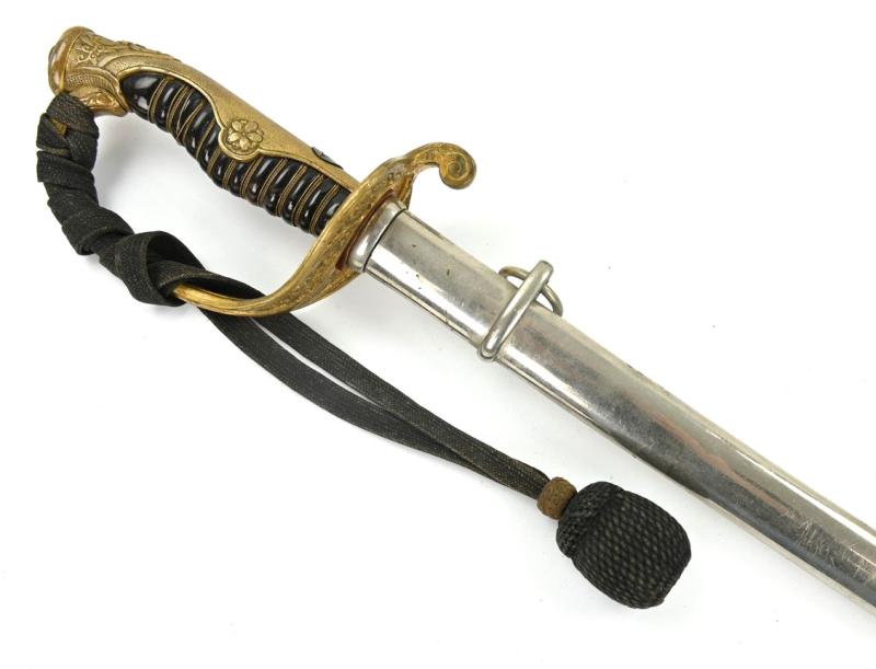 Imperial Japanese WW2 Infantry Officer Sword Type 19 Kyu-Gunto