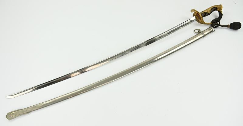 Imperial Japanese WW2 Infantry Officer Sword Type 19 Kyu-Gunto