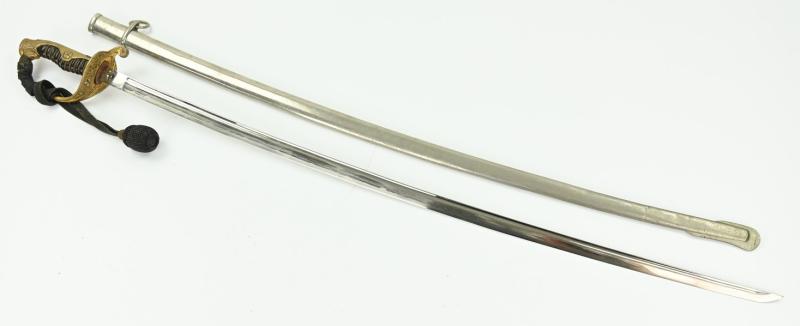 Imperial Japanese WW2 Infantry Officer Sword Type 19 Kyu-Gunto