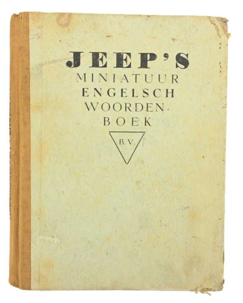 Belgian WW2 Language Pocket Guide