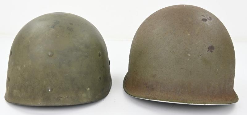US WW2 Fixed bale Combat Helmet '1st Lieutenant'