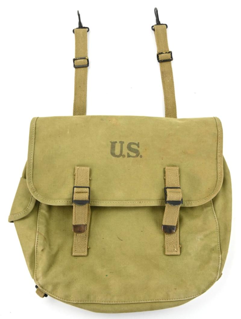 US WW2 M-1936 Rubberized Musset Bag