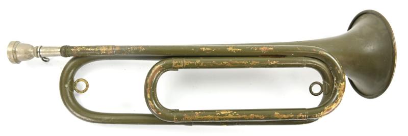US WW2 Army Bugle (Steel Made)