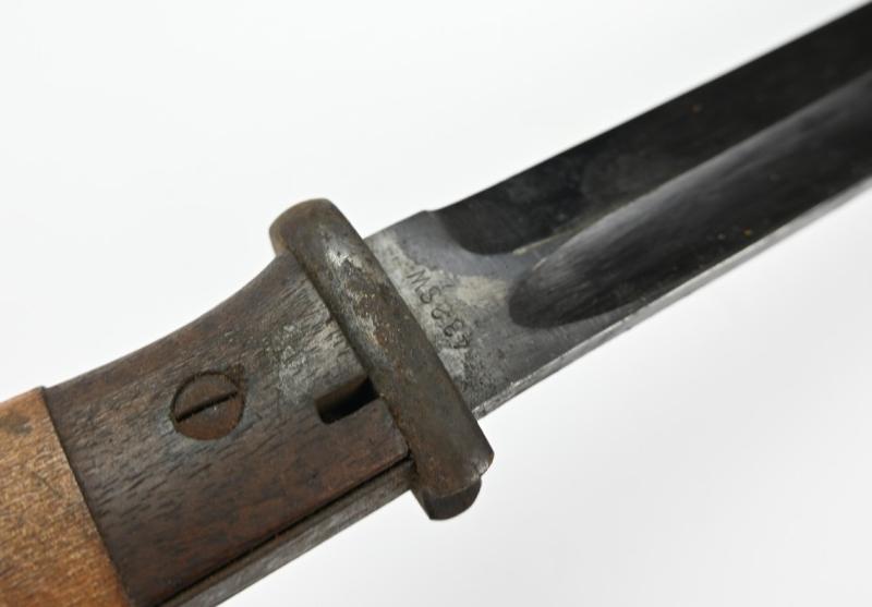 German K98 Bayonet with Frog and Matching Numbers '43ASW'