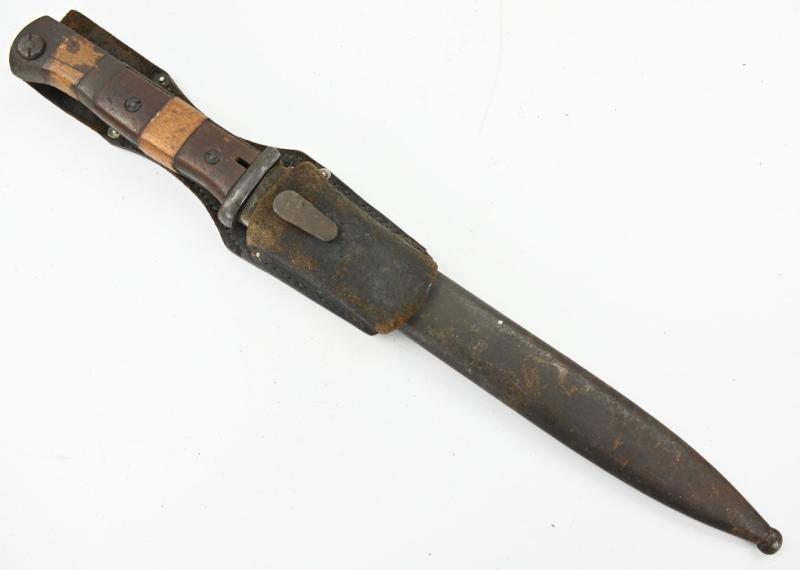 German K98 Bayonet with Frog and Matching Numbers '43ASW'
