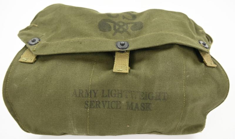 US WW2 Leightweight Service Mask Bag