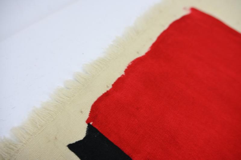 German WW1 Imperial War Flag captured by the US 298th ECB during WW2