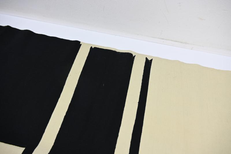 German WW1 Imperial War Flag captured by the US 298th ECB during WW2