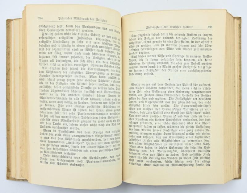 German Adolf Hitler Mein Kampf Book 'Hohenlimburg'