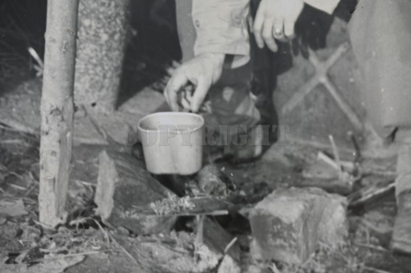 US WW2 Military Police Press Photo