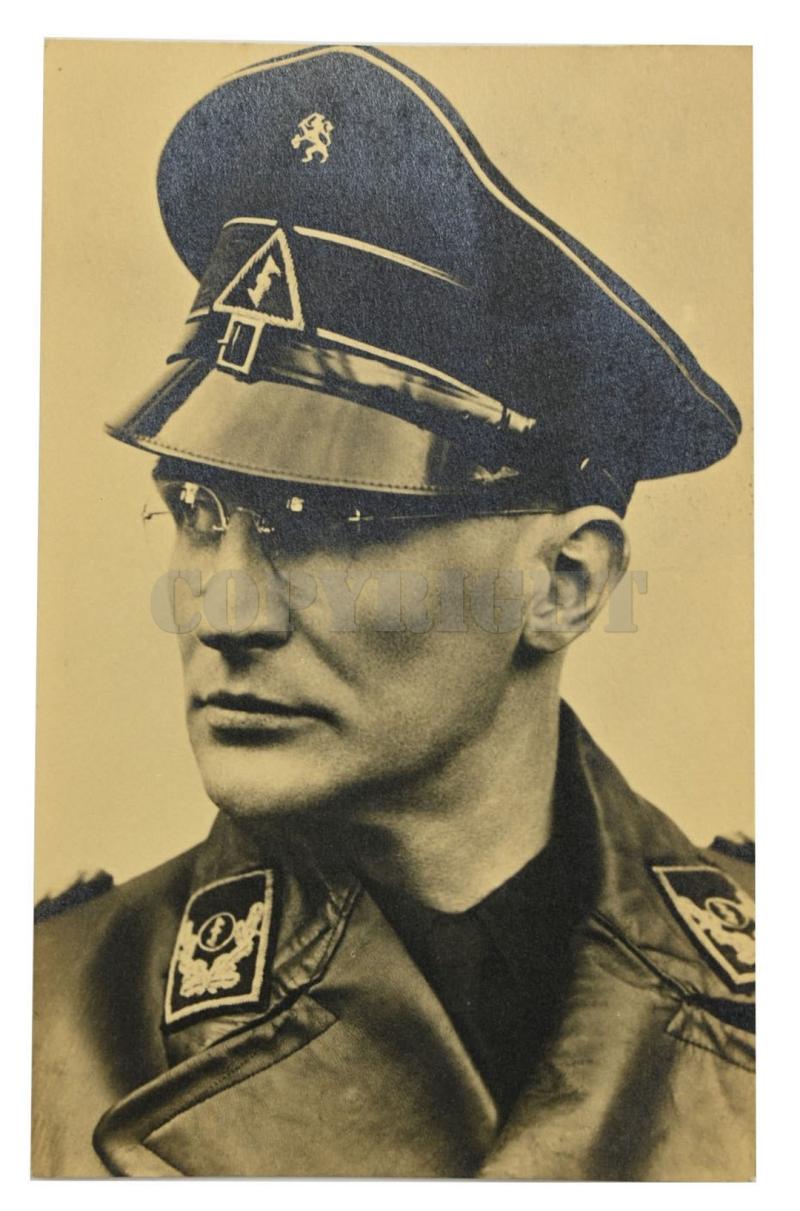 Dutch NSB Postcard 'Arie Johannes Zondervan'