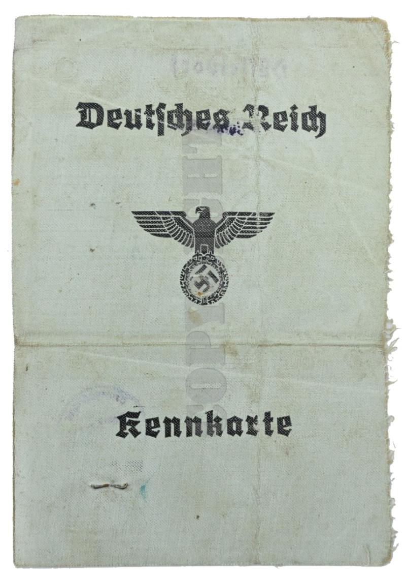 German WH Fallschirmjager Document Grouping 'Bernard Krahn' Inf.Rgt. 16 Holland