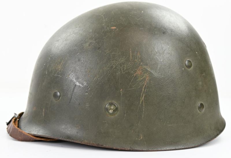 US WW2 M1 Helmet Liner '1st Lieutenant'