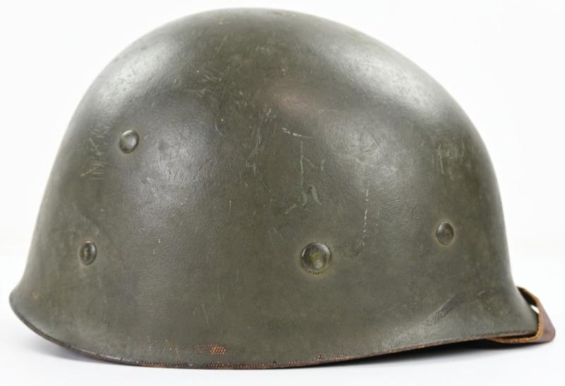 US WW2 M1 Helmet Liner '1st Lieutenant'
