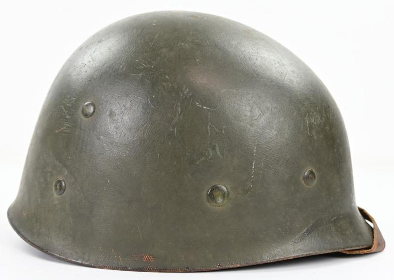 US WW2 M1 Helmet Liner '1st Lieutenant'