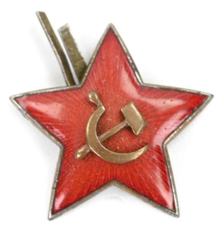 Sovjet Russian Army Cap Badge Star