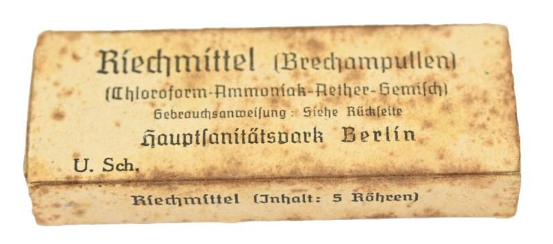 German Third Reich Medical 'Riechmittel' in box