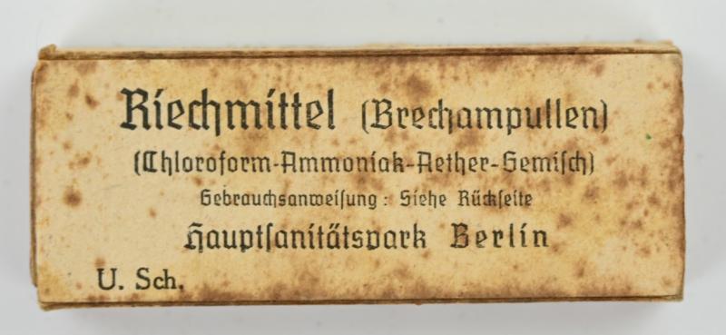 German Third Reich Medical 'Riechmittel' in box